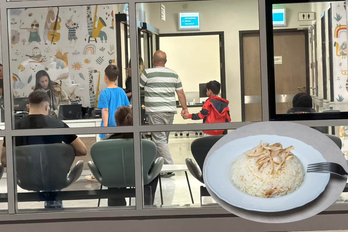 Okulda dağıtılan tavuklu pilavı yiyen öğrenciler hastanelik oldu!