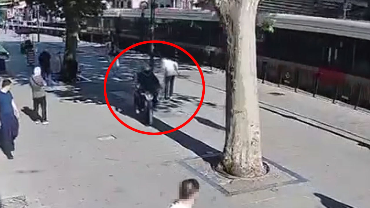 Kadın sürdü, erkek çaldı! Sevgili kapkaççılara ters kelepçe