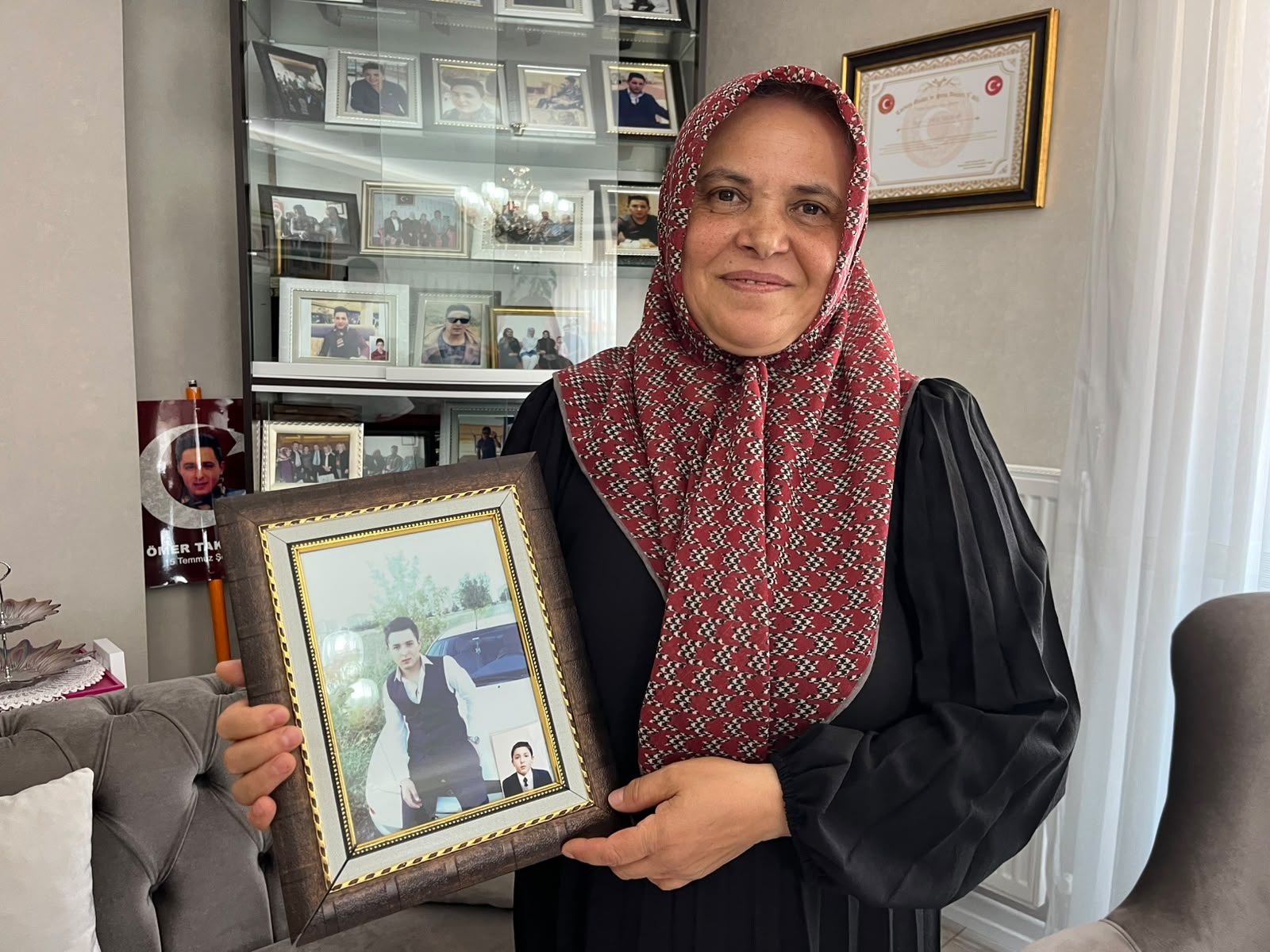 Oğlumla gurur duyuyorum!