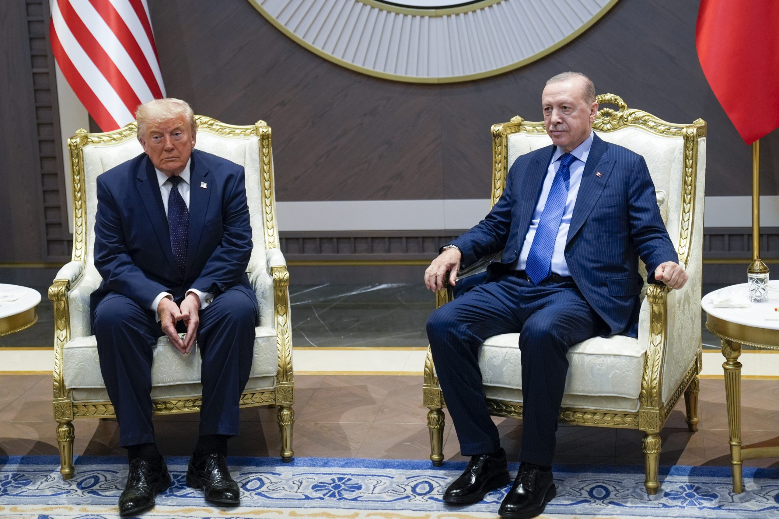 US President Donald Trump in Ankara