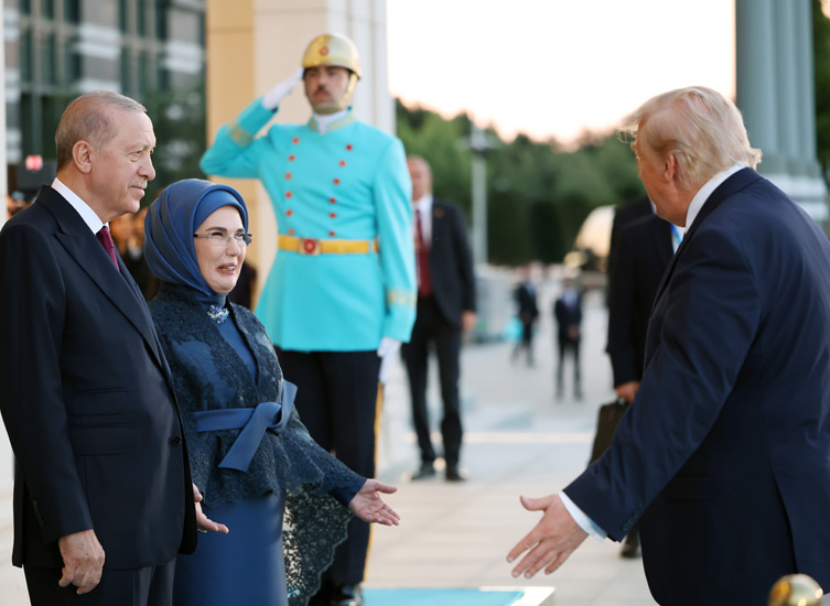 Cumhurbaşkanlığı Külliyesi’nde, devlet ve hükümet başk