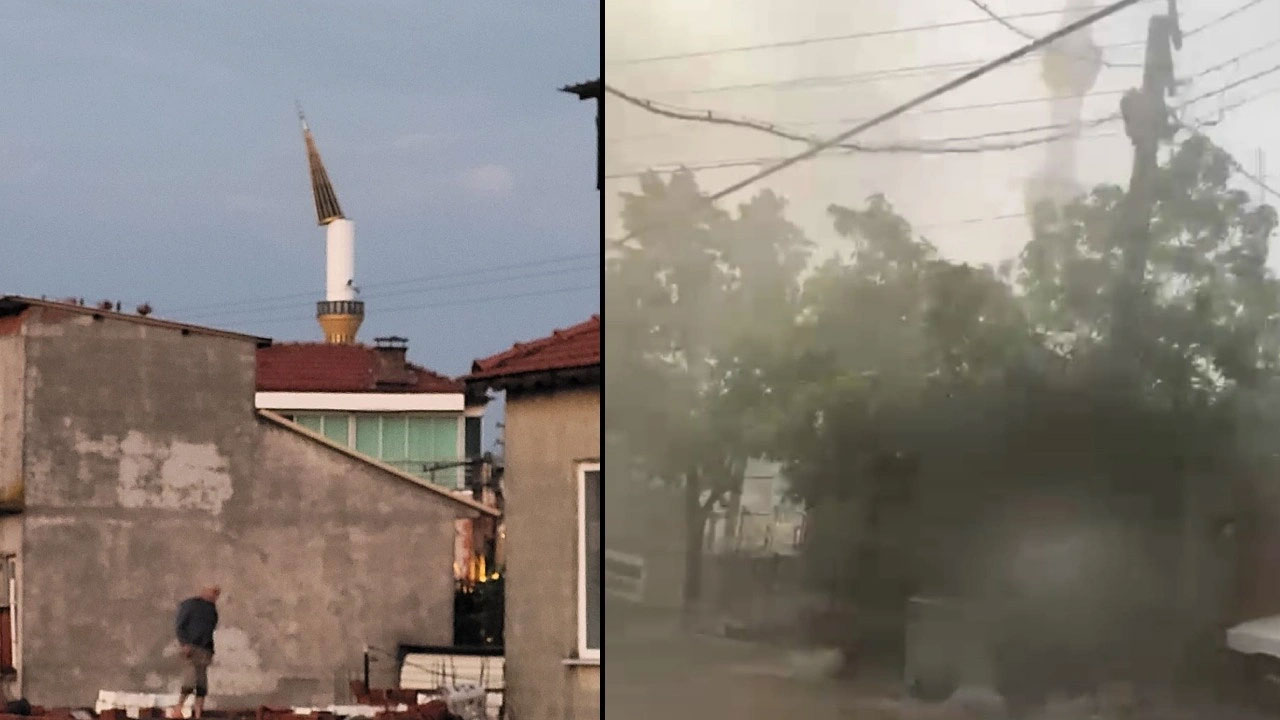 Manisa'yı fırtına vurdu!