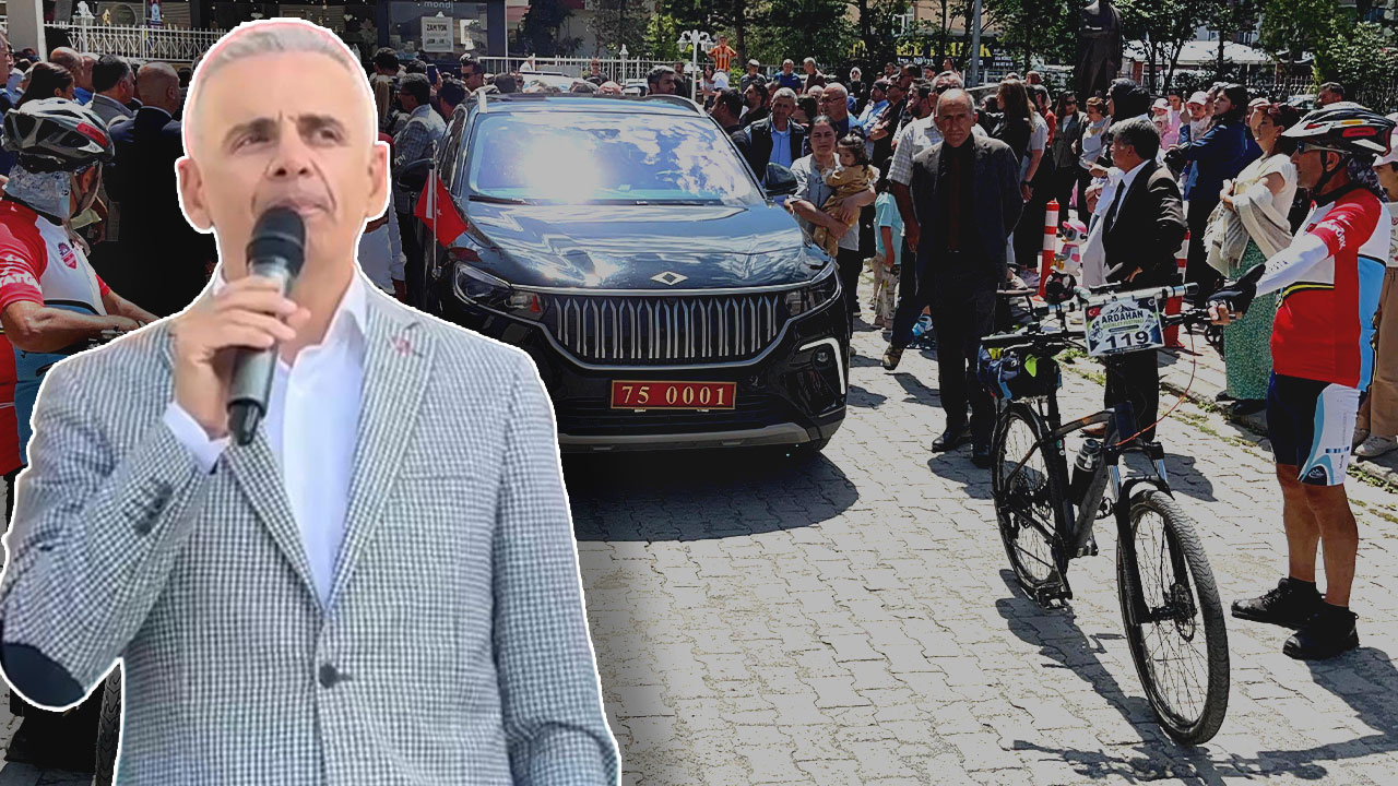 Tayt giydiği görüntüler sonrası görevden alınmıştı! Vali Çiçekli böyle uğurlandı