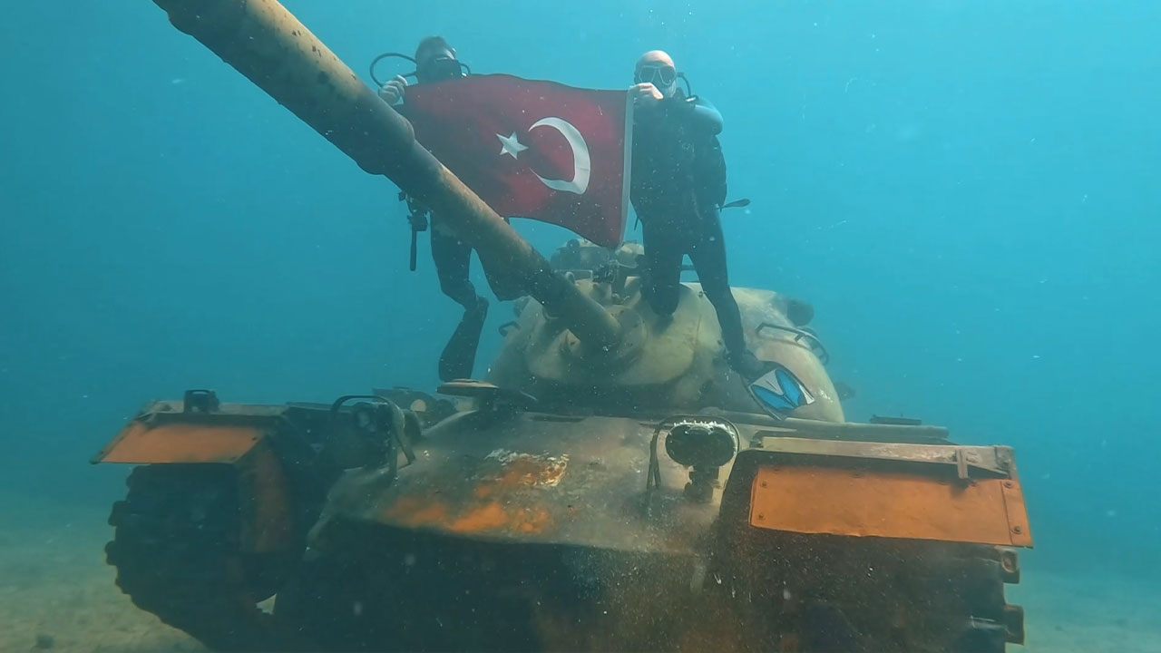 Saros’un derinliklerinde M62 T sürprizi! Dalış tutkunları buraya akın ediyor