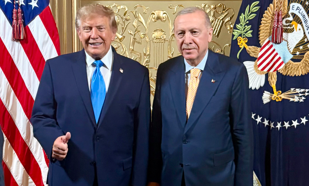 Cumhurbaşkanı Erdoğan, Trump'ın devlet başkanları onuruna verdiği davete katıldı 