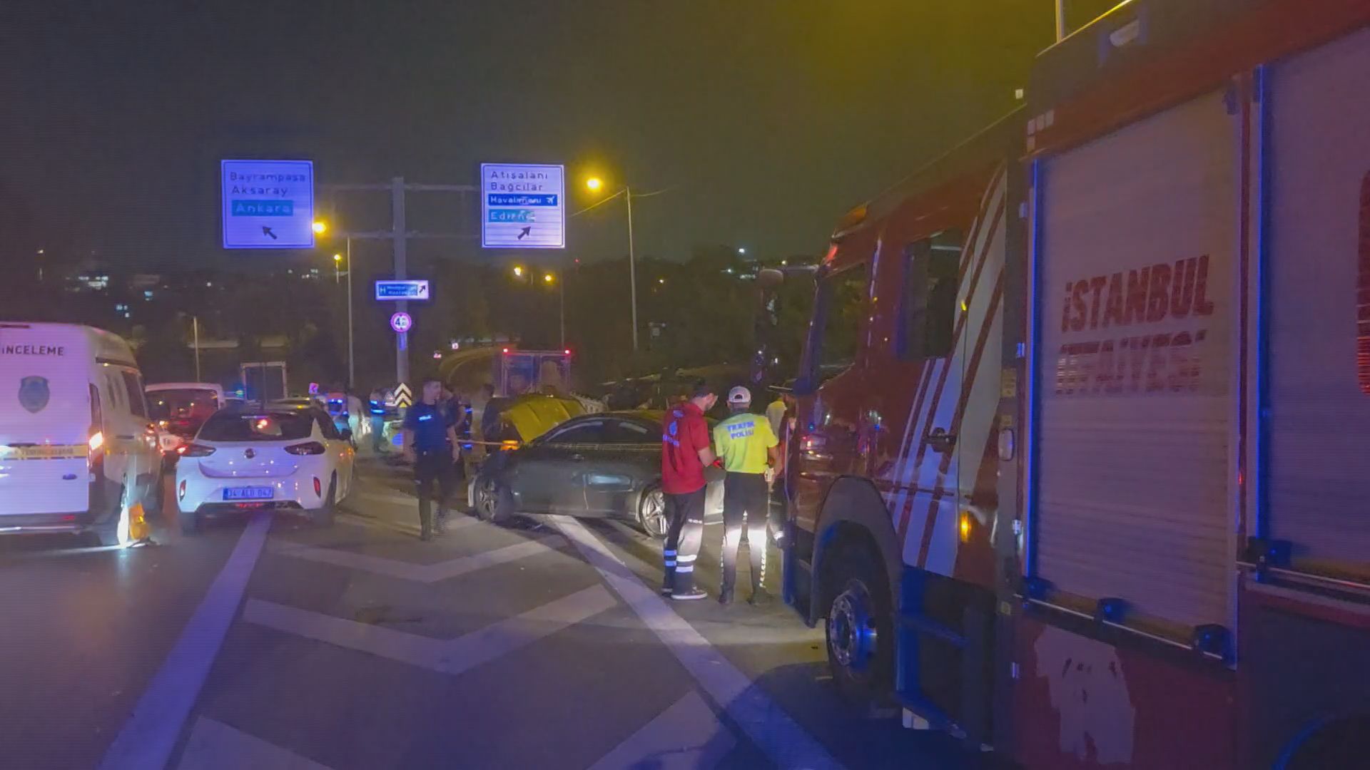 Makas atarken çarptı: 1 ölü 5 yaralı!