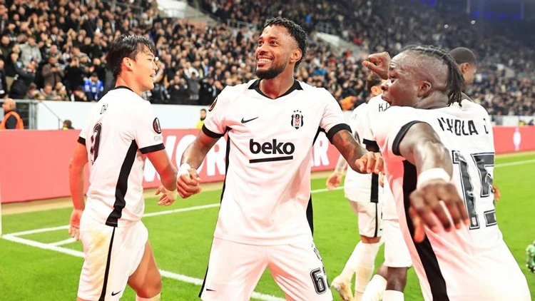 Beşiktaş'tan Almanya'da görkemli galibiyet! 