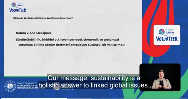 COP31 öncesi gençler ve akademi iklim farkındalığı için buluşuyor