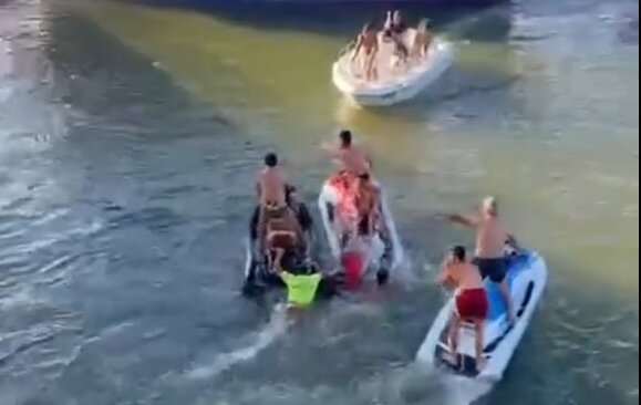 Jet ski, köprünün ayağına çarptı: 1 ölü, 1 yaralı