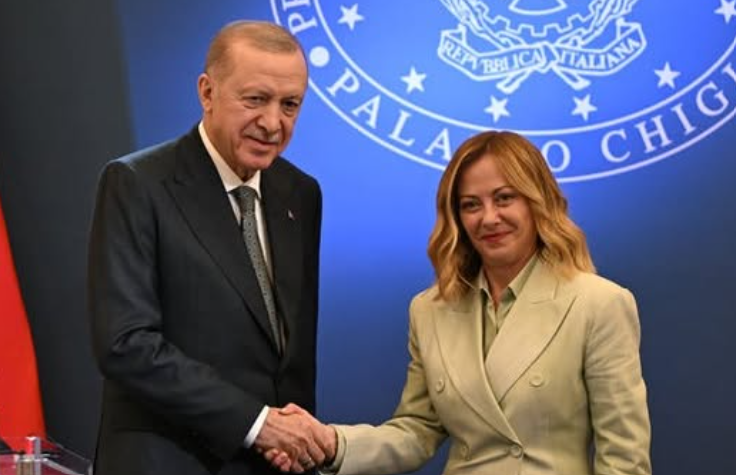 Cumhurbaşkanı Erdoğan’dan, İtalya Başbakanı Meloni’ye tebrik mesajı