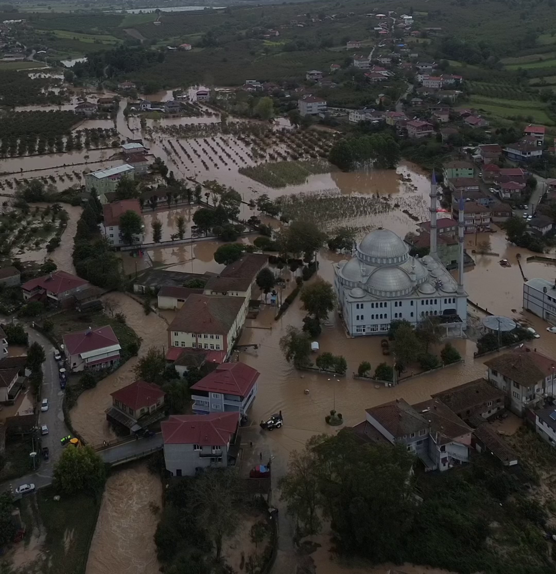 Sakarya'yı sel vurdu!