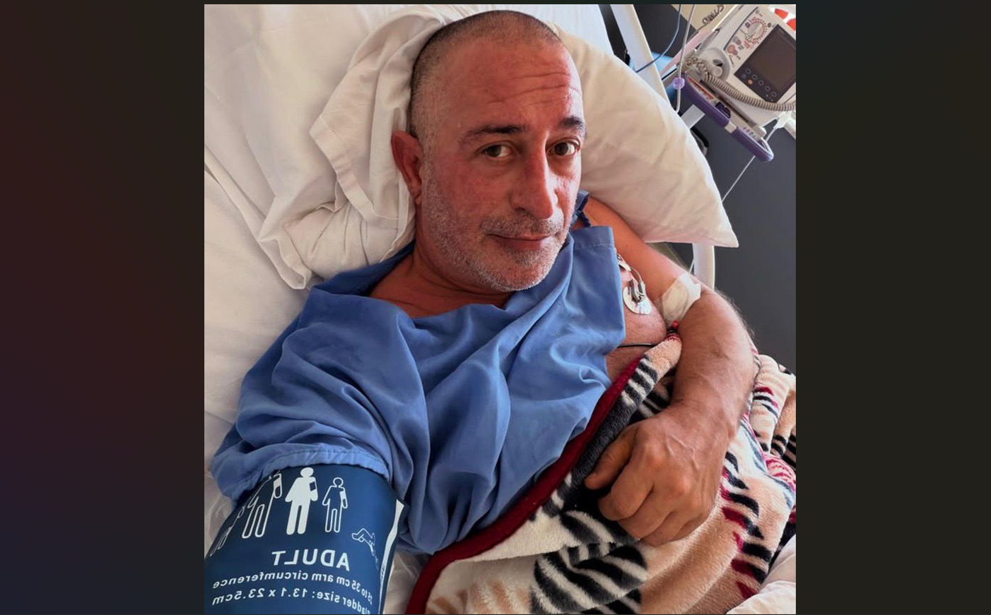 Cem Yılmaz hasta yatağından fotoğraf paylaştı! Yaşadıklarını anlattı
