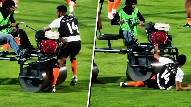 Yeşil sahada akıl almaz olay! Süper Lig'in eski yıldızı silindirin altında kaldı