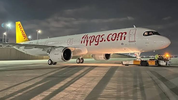 Pegasus uçağına havada kuş çarptı! İstanbul'a geri döndü