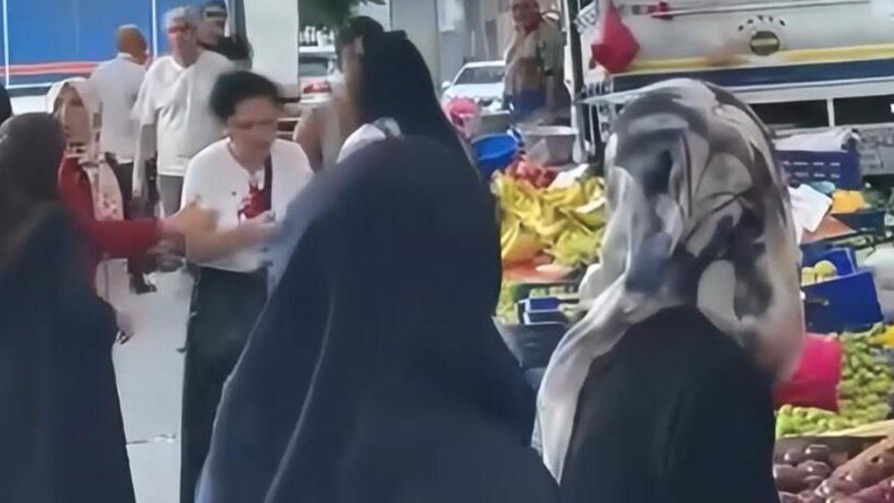 Pazarda seçmece kavgası! Kadını yaralayan esnaf tutuklandı