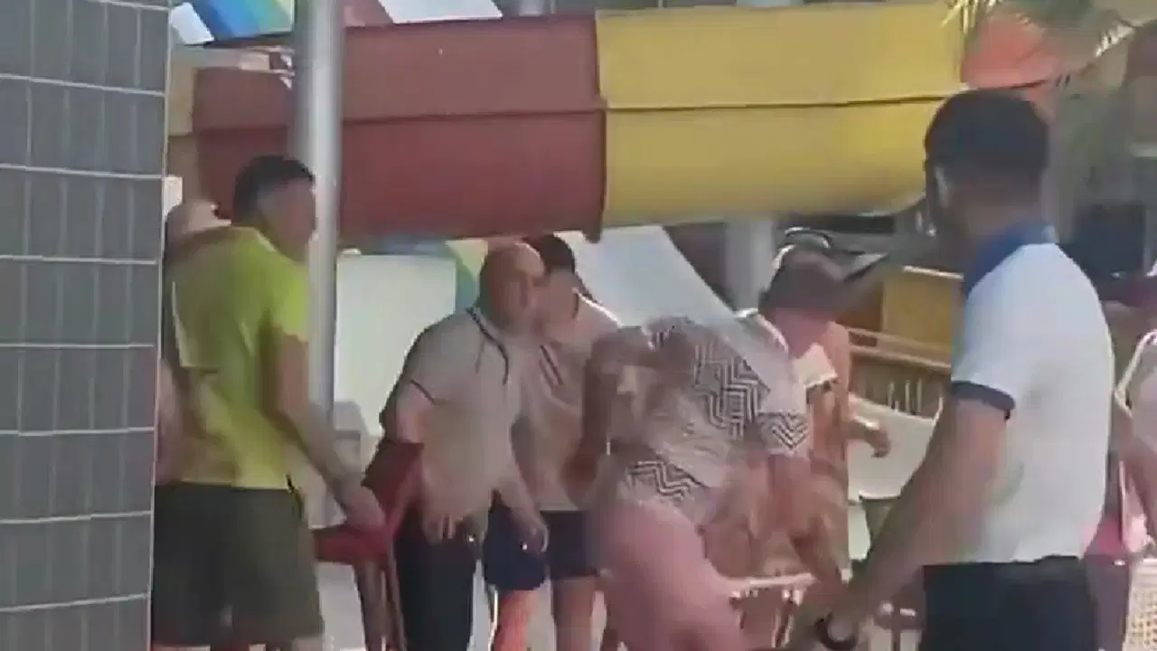 Rusya ve Ukrayna savaşı 5 yıldızlı otele taşındı! Taraflar bir birlerine tekme tokat saldırdı