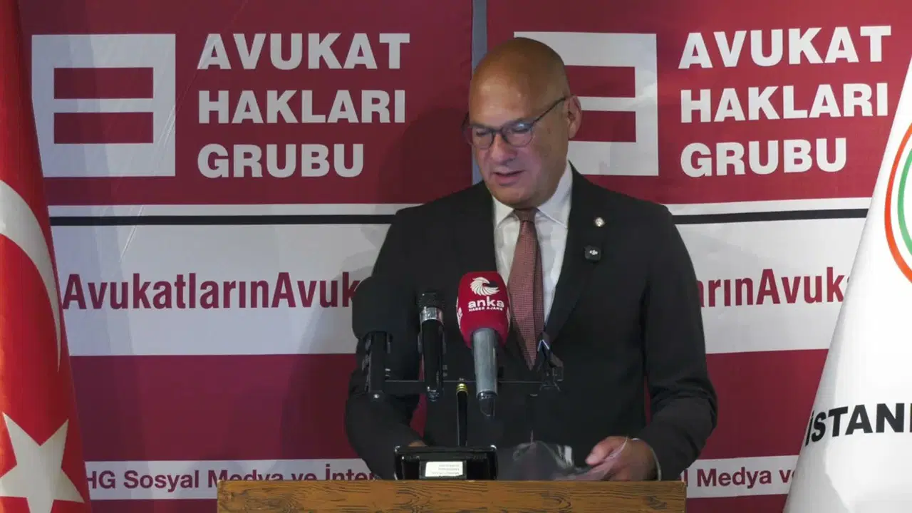 İstanbul Barosu seçimlerindeki sözleri nedeniyle Kanadoğlu'na soruşturma