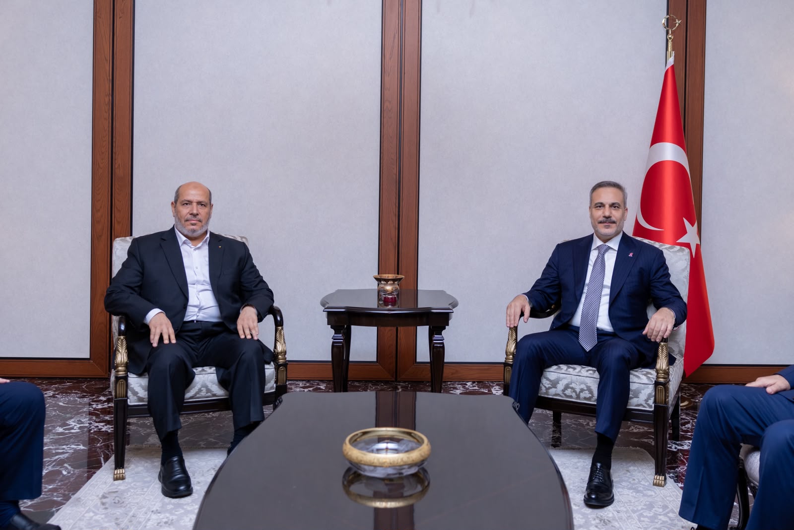 Bakan Fidan, Hamas Siyasi Büro Şefi Hayye’yi kabul etti!