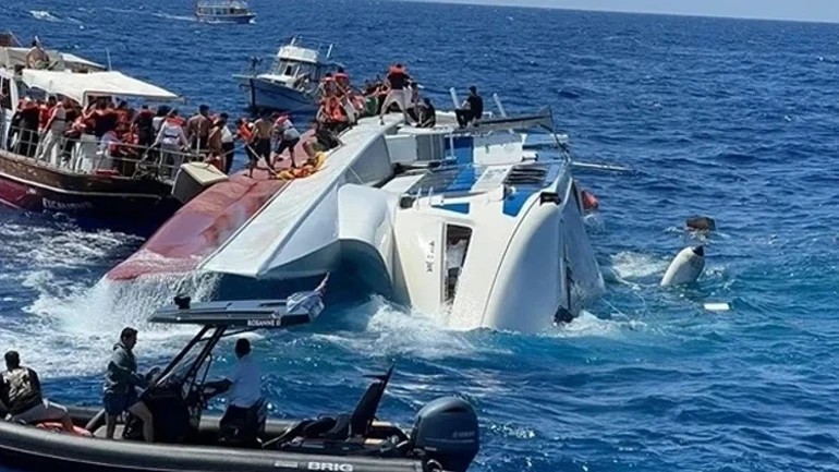 Girne'deki gemi faciasında yeni gelişme! Bir kişinin cansız bedenine ulaşıldı