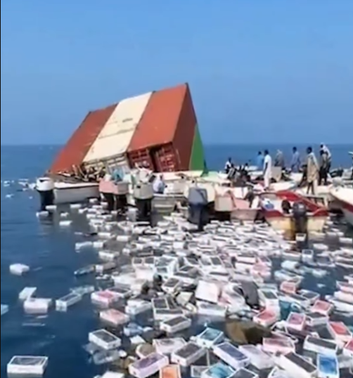 Balıkçılar bu kez balık yerine iPhone avına çıktı!