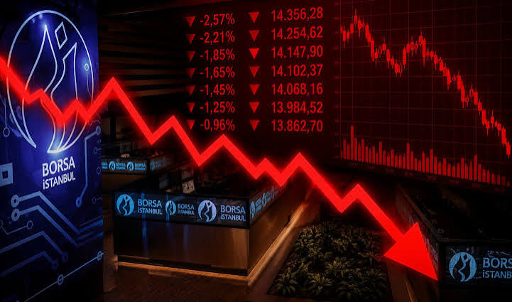 BİST 100 endeksi devre kesti! Çok sert düşüş