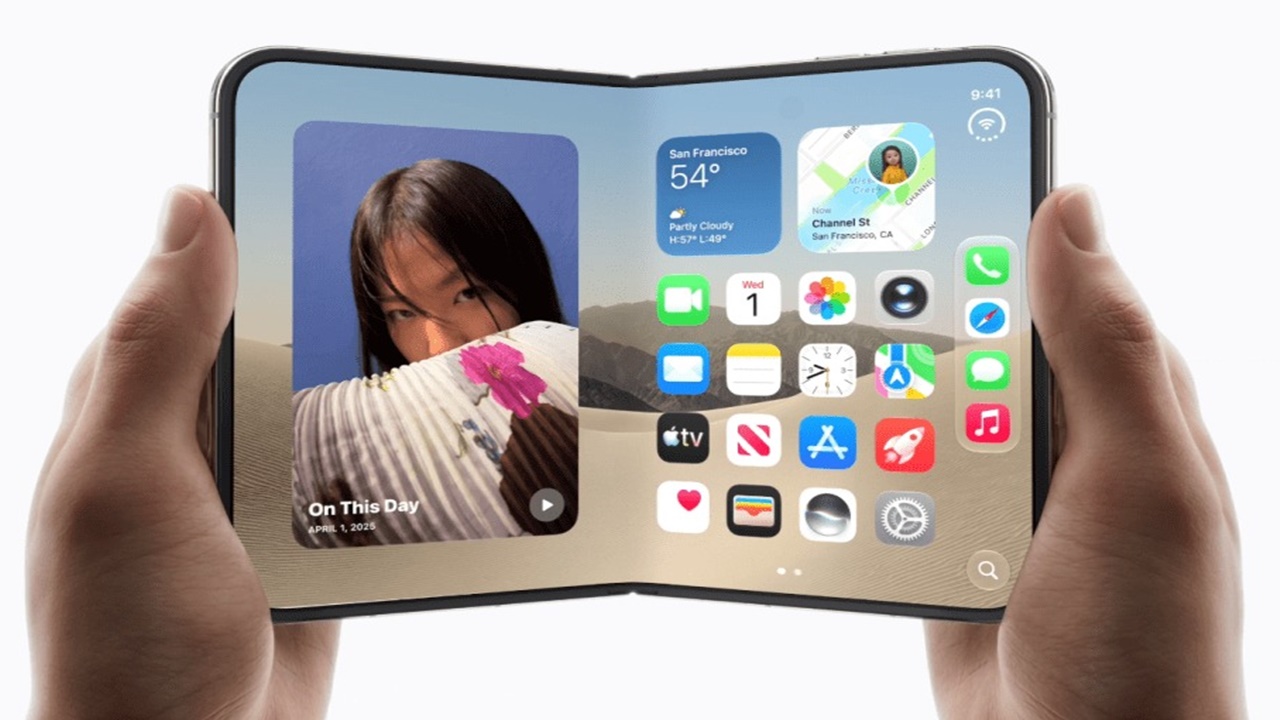 Hem Telefon Hem Tablet: Karşınızda Apple'ın İlk Katlanabilir Modeli iPhone Duo