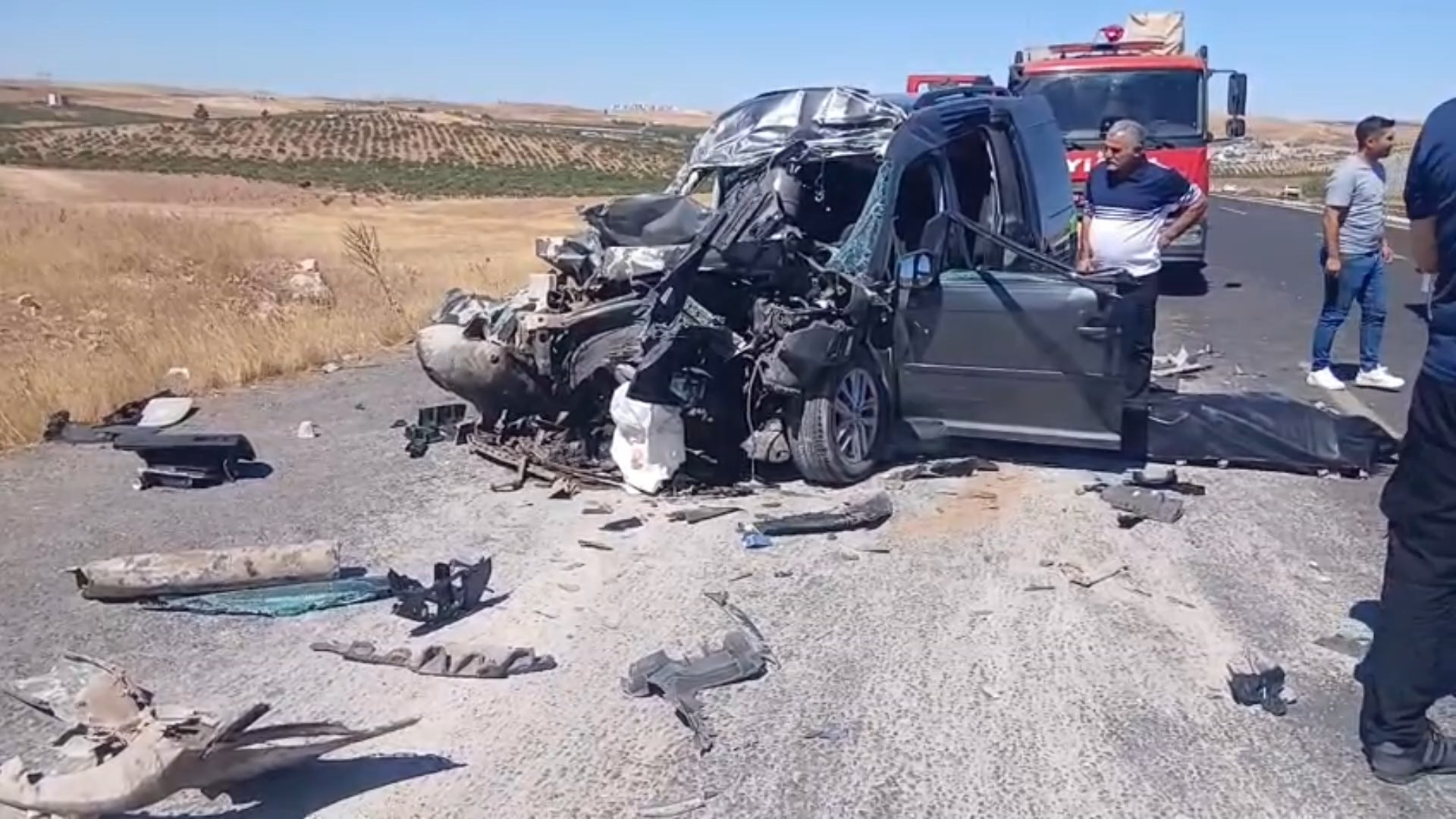 Taziye dönüşü feci kaza! Aynı aileden 4 kişi öldü 2 kişi de yaralandı