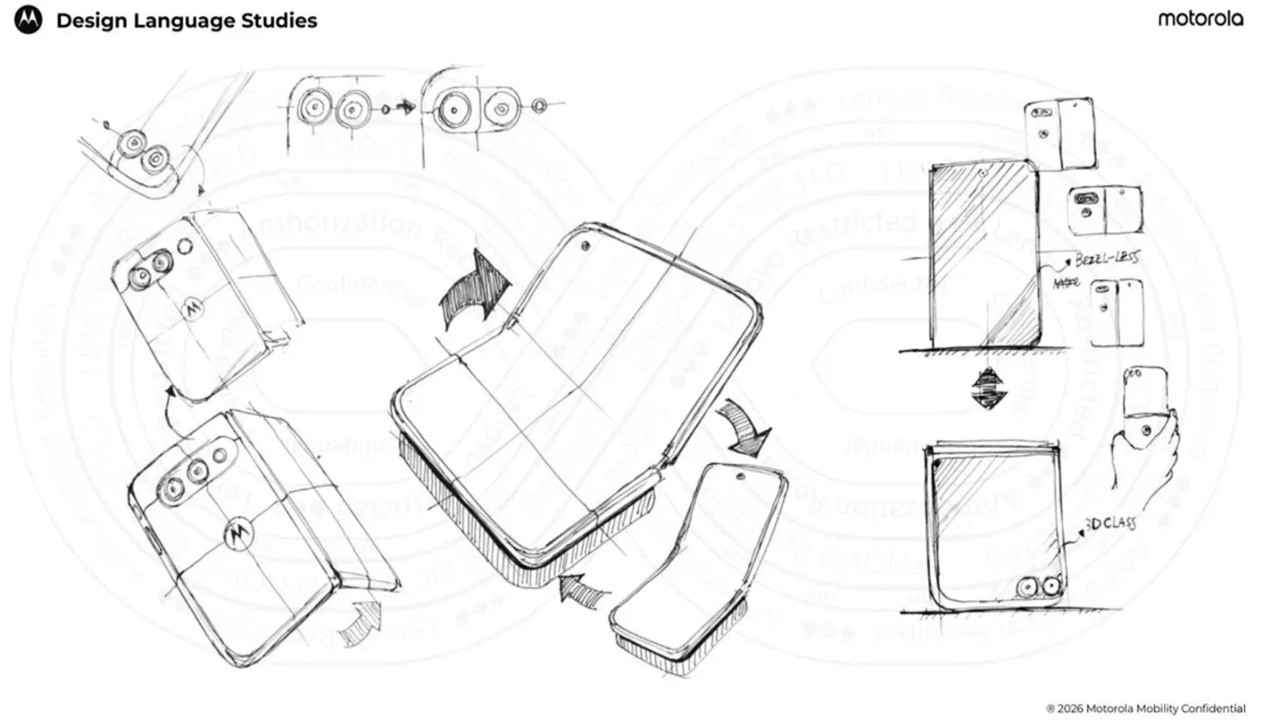 Motorola Razr Fold Tasarım Detayları Sızdı: 3D Cam Teknolojisiyle Geliyor