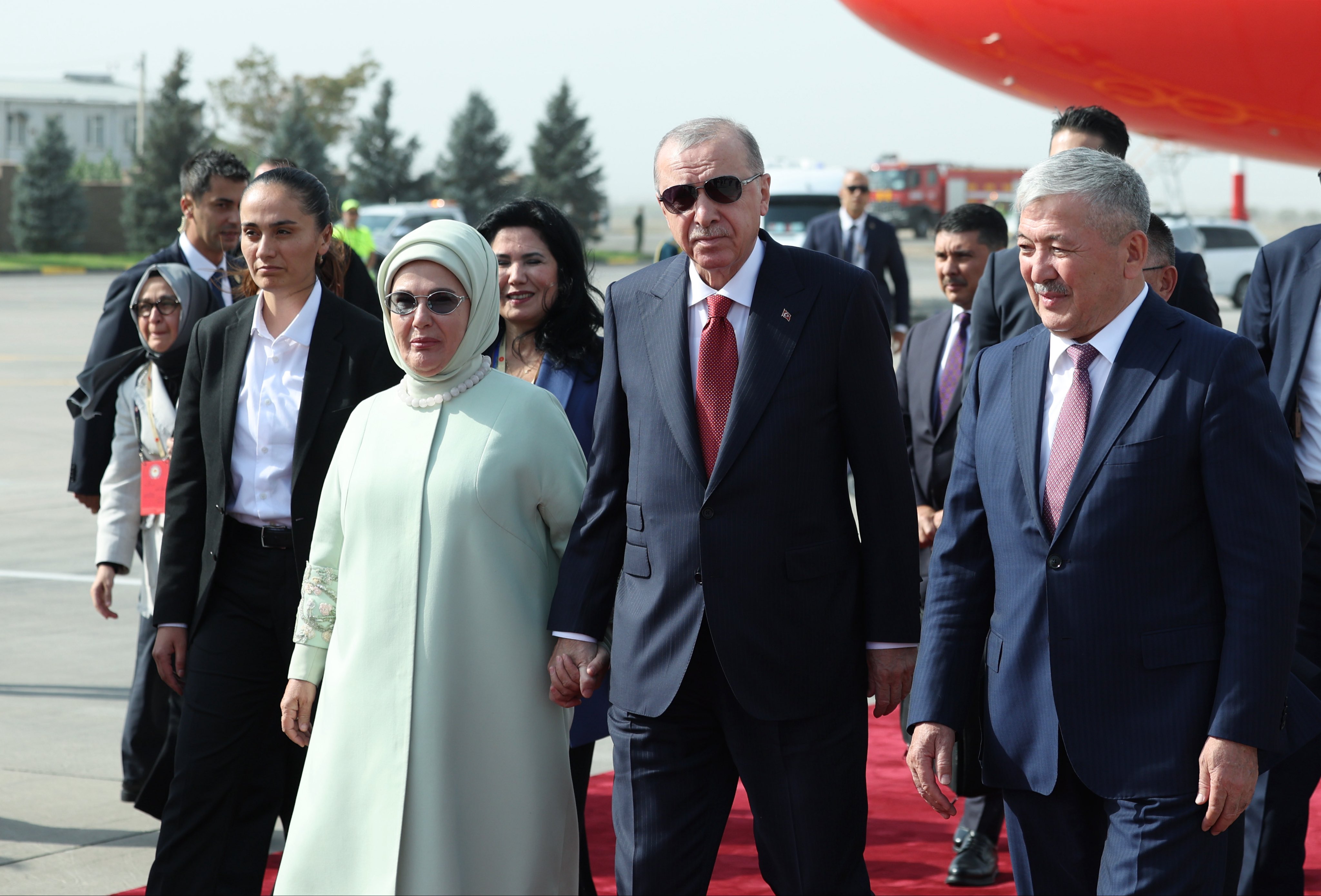 Cumhurbaşkanı Erdoğan, Kırgızistan’da