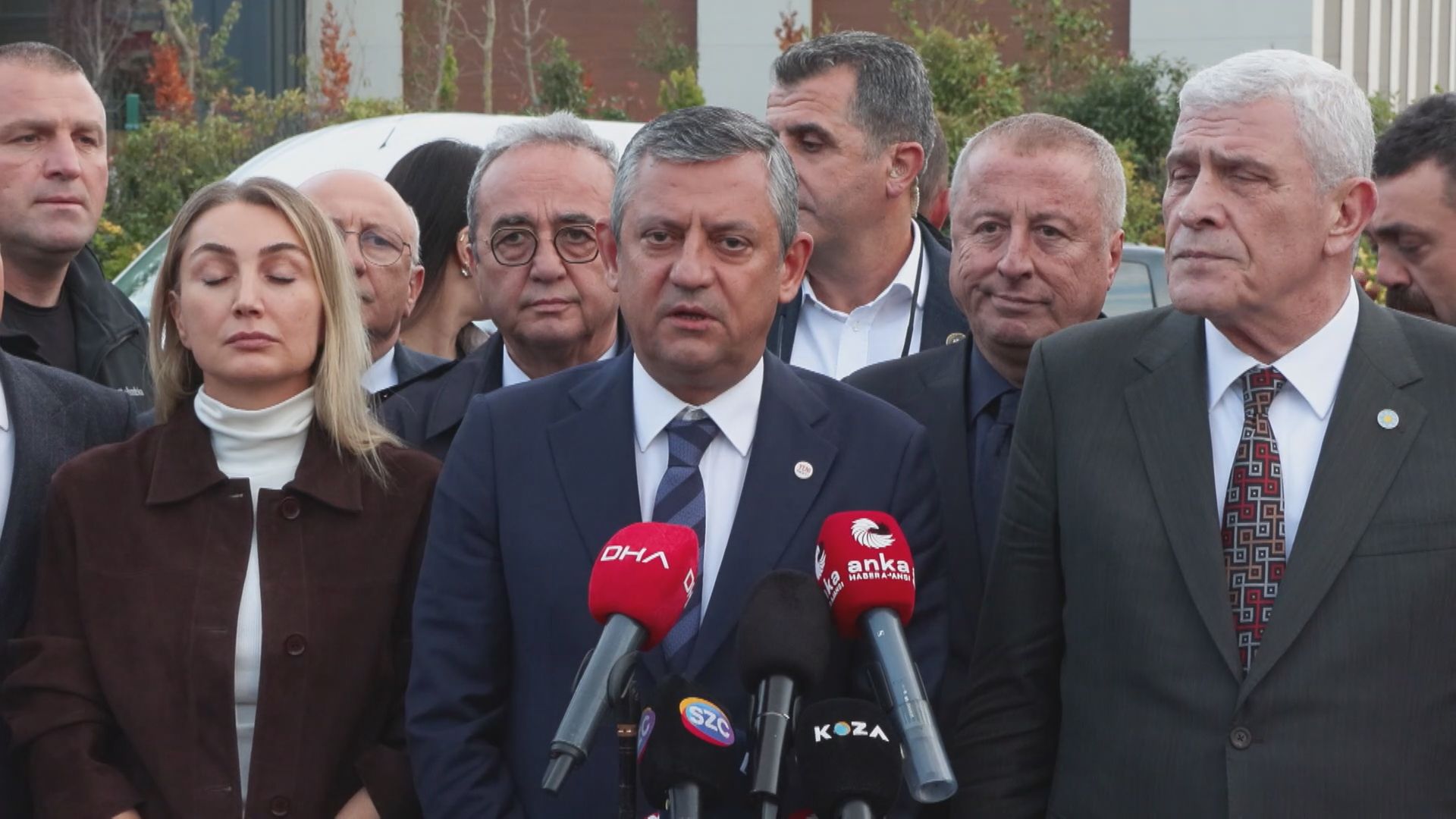 Özgür Özel ve Müsavat Dervişoğlu, İBB davası sonrası konuştu