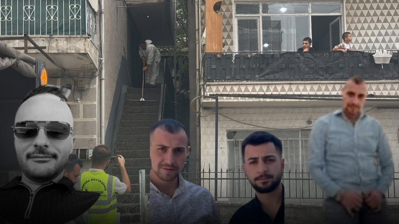 Ankara'da 3 kişiyi öldüren şüpheli, polisi görünce intihar etti