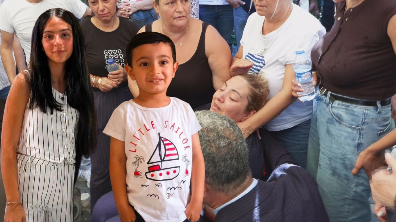 Girne'de gemi kazasında 2 çocuğu kaybolan anne: Kızım elimden kaydı gitti