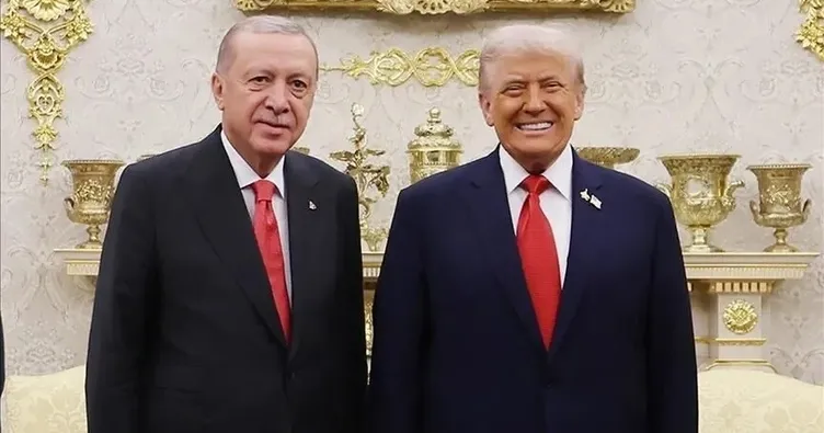 Cumhurbaşkanı Erdoğan, ABD Başkanı Trump ile görüştü