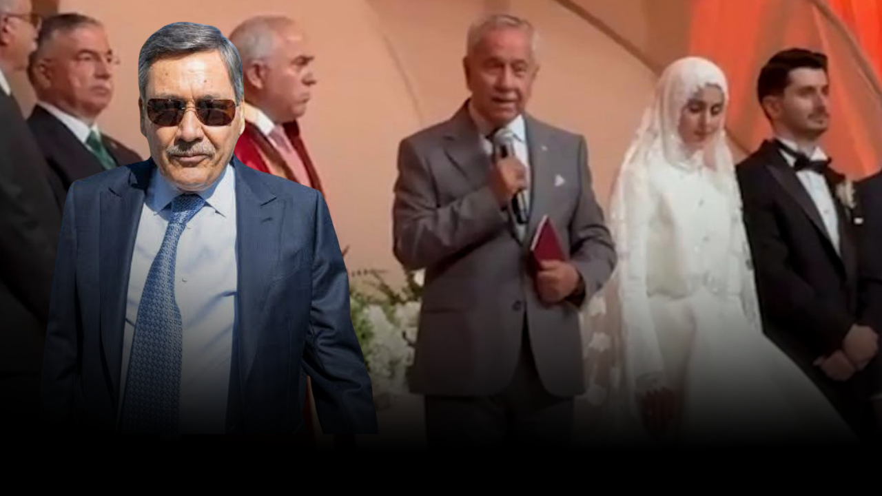 Bülent Arınç'tan, Ahmet Davutoğlu'nun oğlunun düğününde  Melih Gökçek'e  ağır sözler: Ağzında sakız, şak şak...Utanarak izledim!