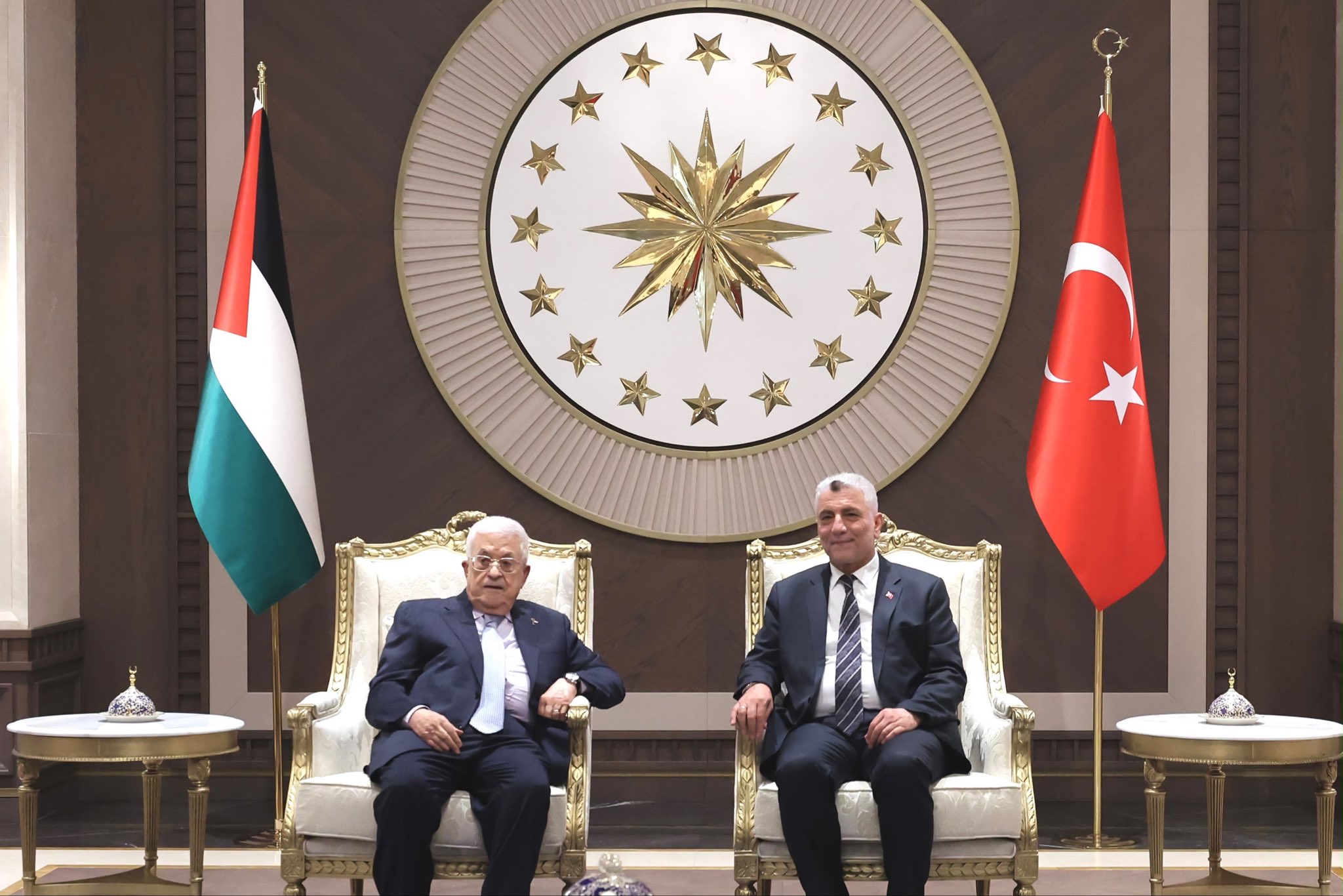 Filistin Devlet Başkanı Abbas, Türkiye'de