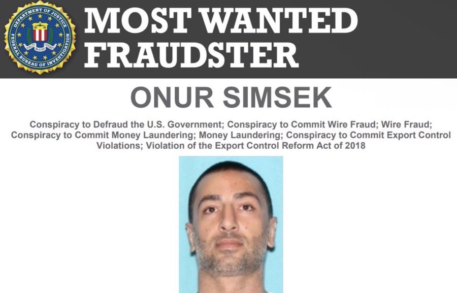 FBI, Türk vatandaşı Onur Şimşek’i “En Çok Aranan Dolandırıcılar” listesine ekledi! Başına 150 bin dolar ödül konuldu