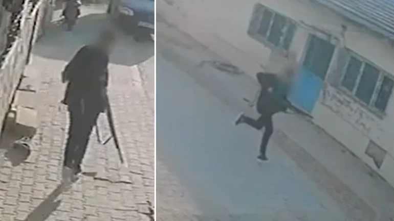 Manisa'da lise önünde silahlı saldırı! Yaralı öğrenciler var, saldırgan gözaltına alındı