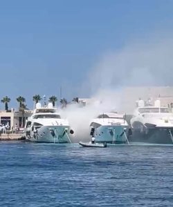 Bodrum Marina’da patlama paniği!