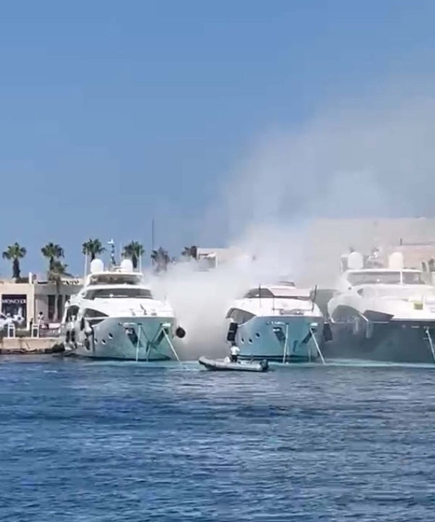Bodrum Marina’da patlama paniği!
