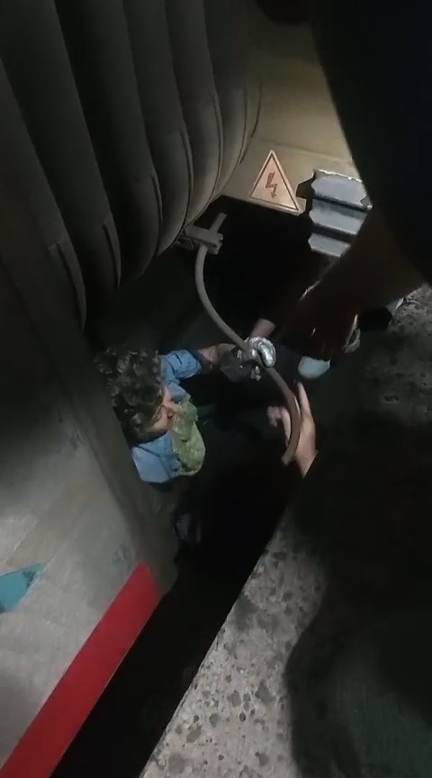 Marmaray’da akıl almaz olay!