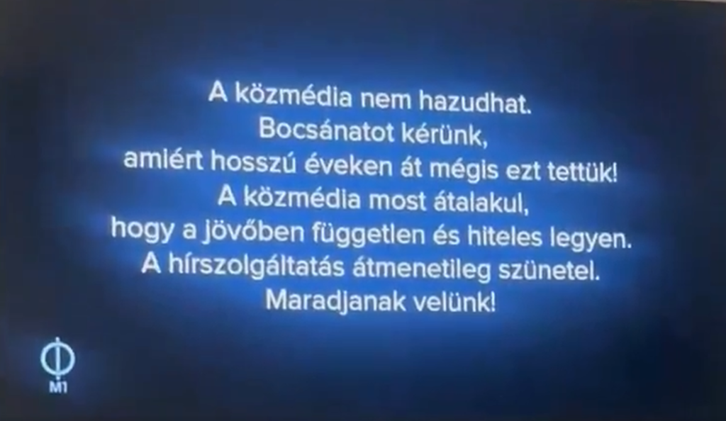 Macaristan devlet kanalından tarihi özür!