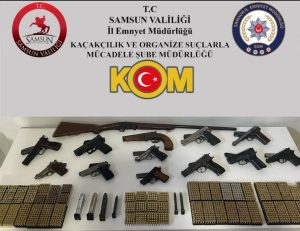 Samsun’da düğün magandalarına şafak baskını!