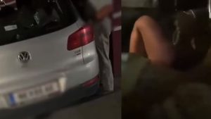 Mide bulandıran görüntüler! AVM otoparkında cinsel ilişkiye girdiler!
